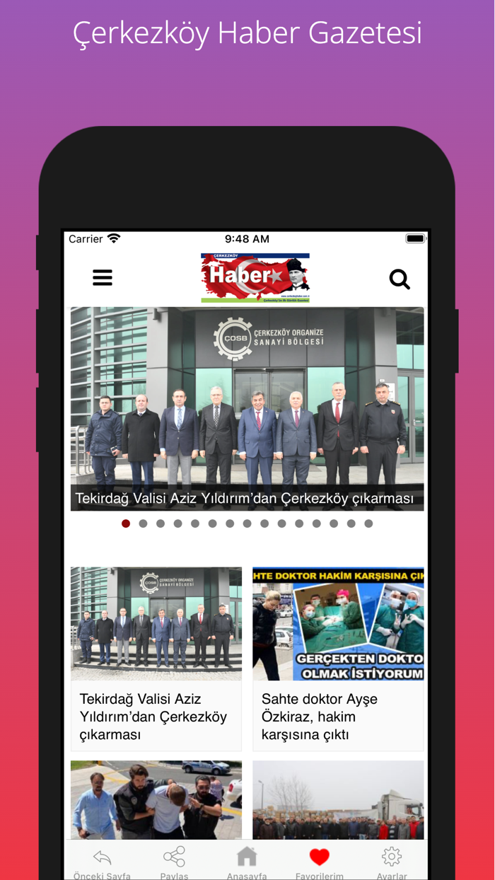 Çerkezköy Haber Gazetesi