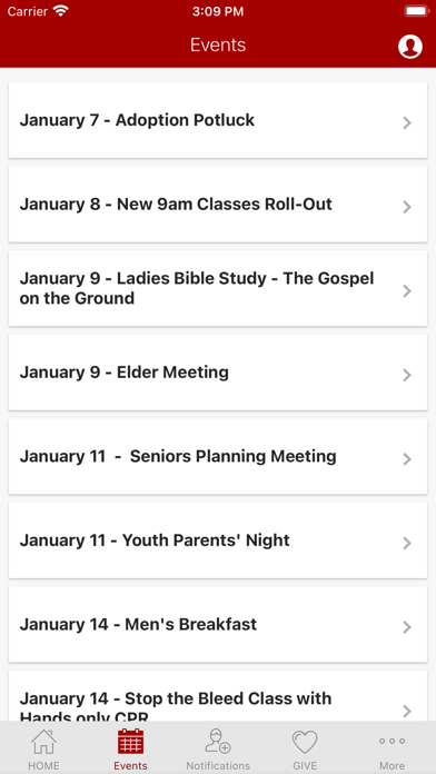 Foundry Church Bend Screenshot