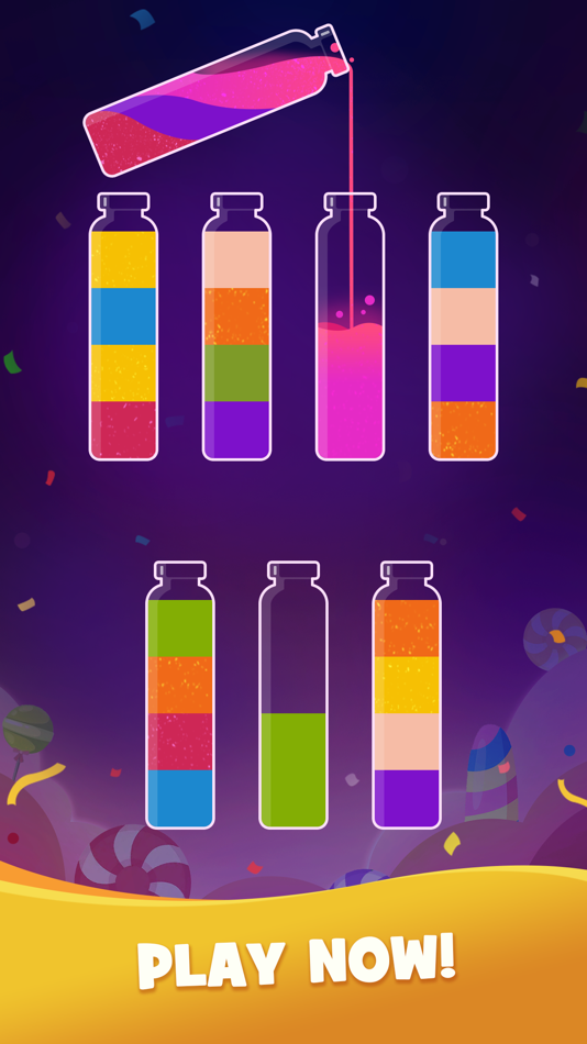 #1. Colored Water Sort Puzzle (iOS) 由: 吉良 高