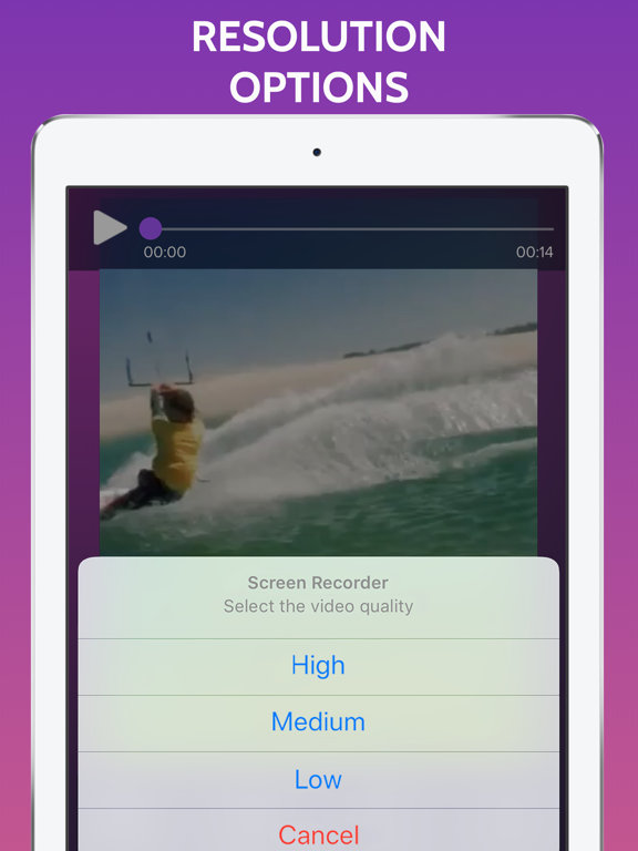 Screen Recorder Pro⋆ iPad screenshot 4 - Utilities app