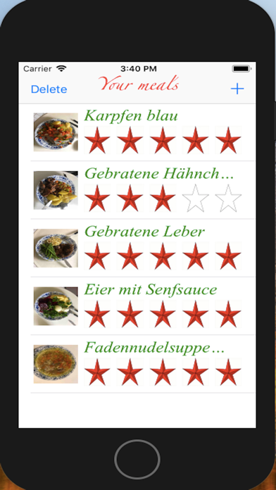 myCookLessons app screenshot
