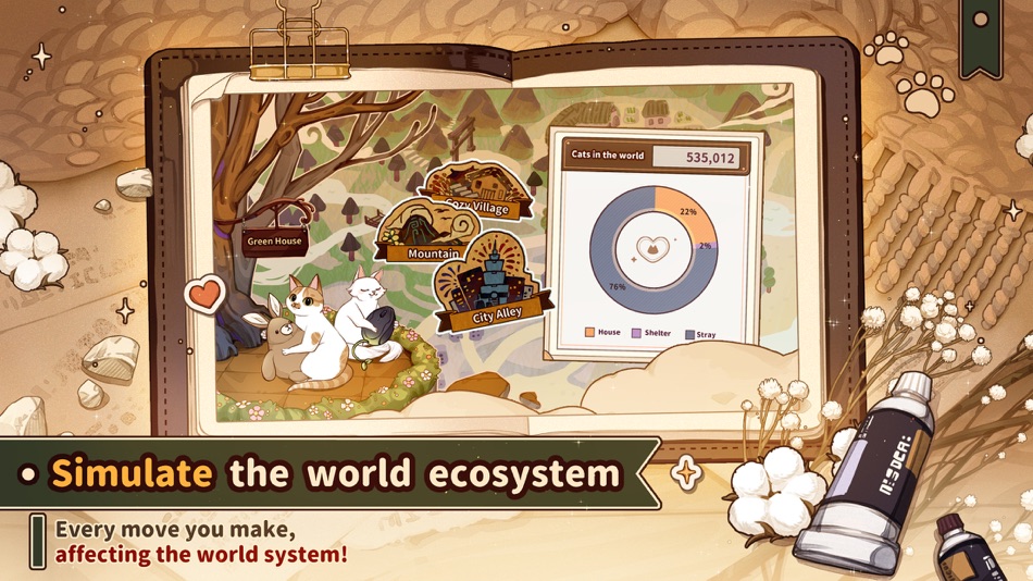 #5. Losing Cats Way (iOS) 由: Chang Hao Liu