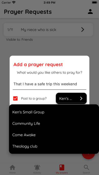 Prayed4 Screenshot
