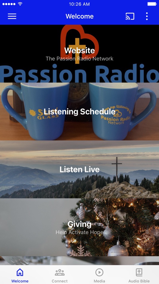 #1. Passion Radio Network Player (iOS) 由: NATIVE AMERICAN CHRISTIAN VOICE