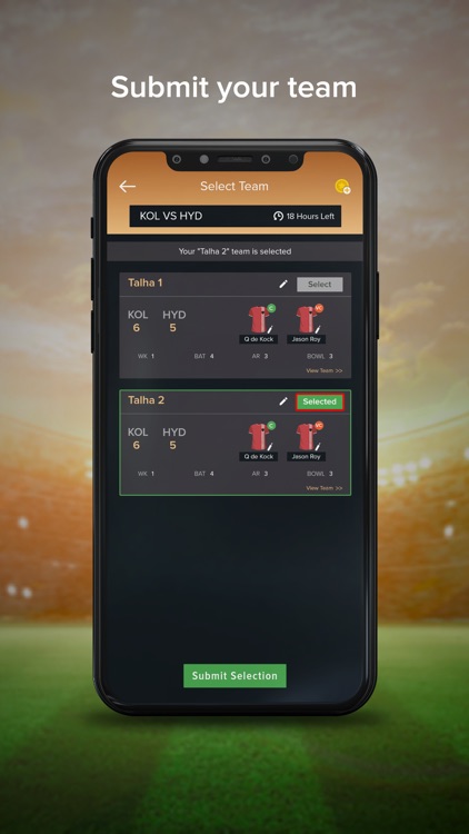Game Plan - Make Fantasy Team screenshot-3