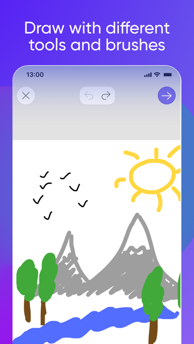 SketchAI: Drawing to AI Photo Screenshot