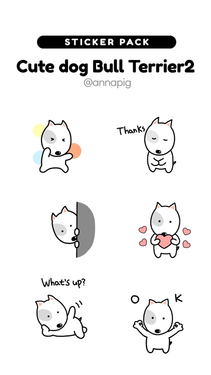 Cute dog Bull Terrier2