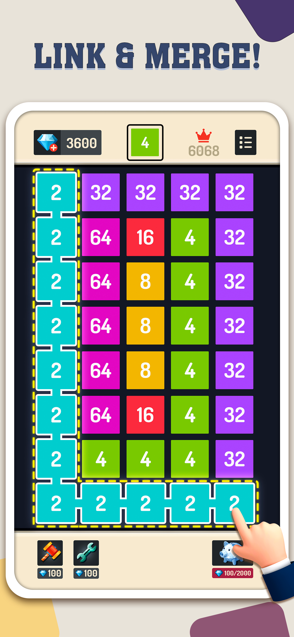 Number Link: 2248 Game