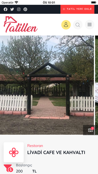 Tatillen: Bungalov, Otel,Villa Screenshot