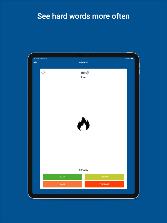 Tobo: Learn Swedish Vocabulary iPad screenshot 6 - Education app