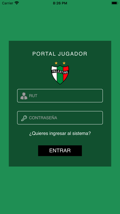 Screenshot #2 pour Portal Jugadores Palestino