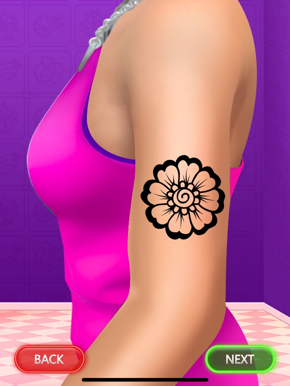 Tattoo Games: Art design Gameのおすすめ画像8