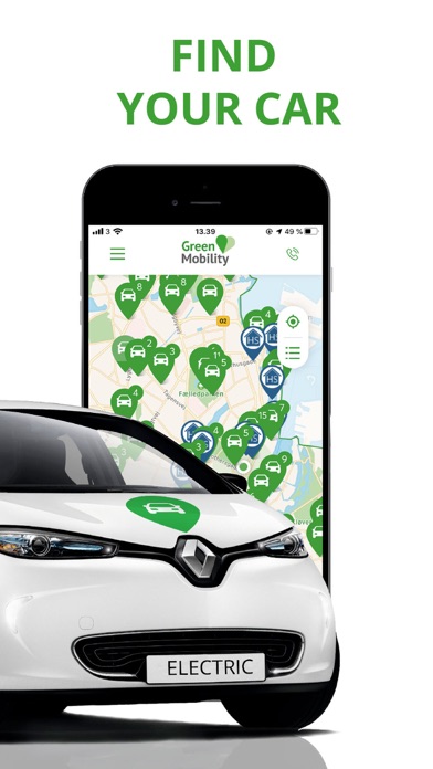 GreenMobility Screenshot