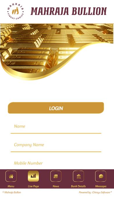 Mahraja Bullion Screenshot