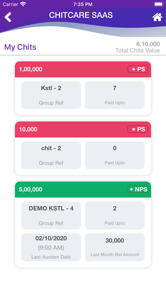#4. Chitcare SAAS Member (iOS) 来自: Kireeti Soft Technologies Ltd