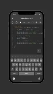 java compiler iphone screenshot 2