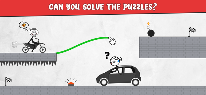 Draw Bridge Draw Puzzle games