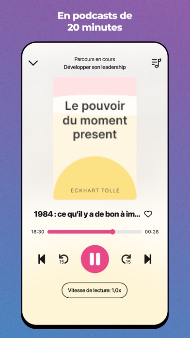 Screenshot #3 pour Koober : podcasts de livres