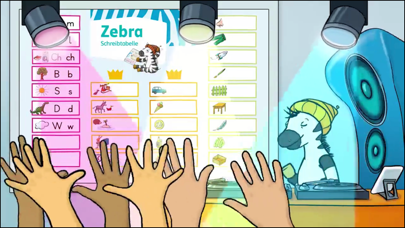 Screenshot #3 pour Wörter schreiben 1 mit Zebra