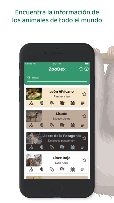 ZooDex Screenshot