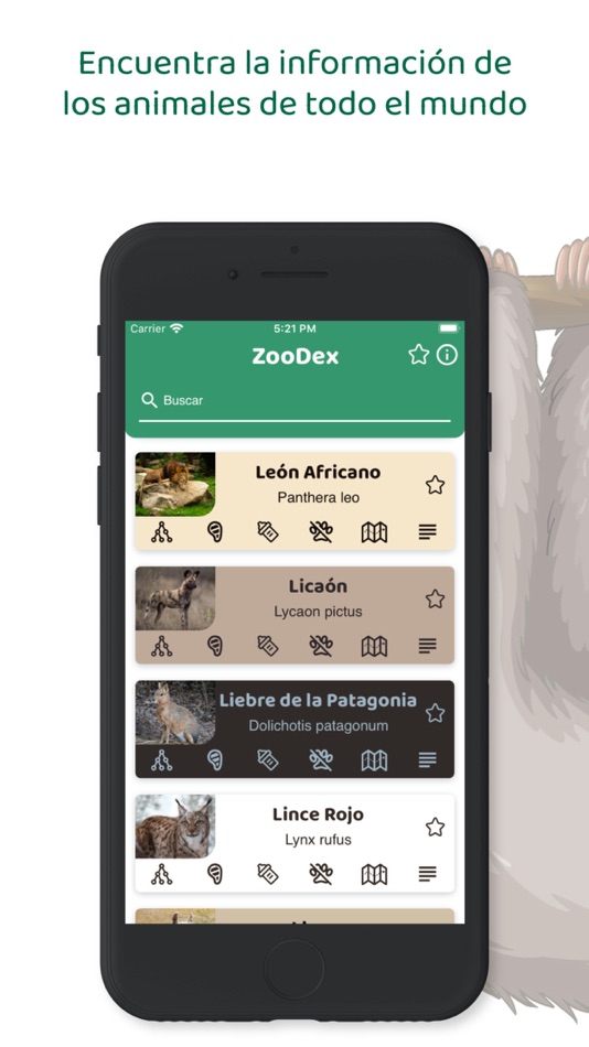 #2. ZooDex (iOS) 由: Bryan Oswaldo Gomez Perez