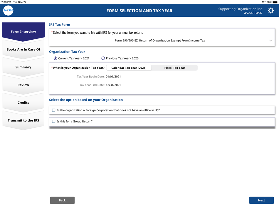 #3. E-File Tax Extension Form 8868 (iOS) بواسطة: Span Enterprises LLC