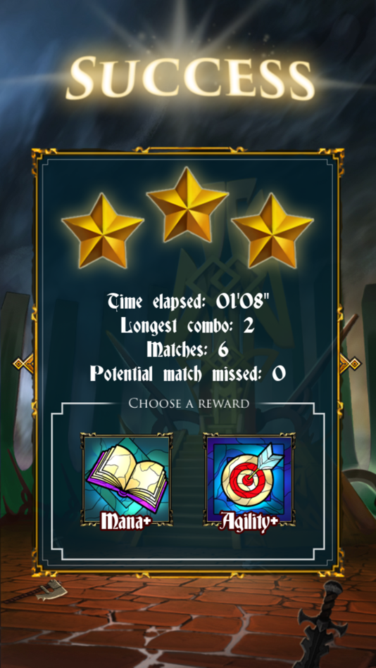 #7. Memo Quest Battle (iOS) Podle: Alexandre Guidet