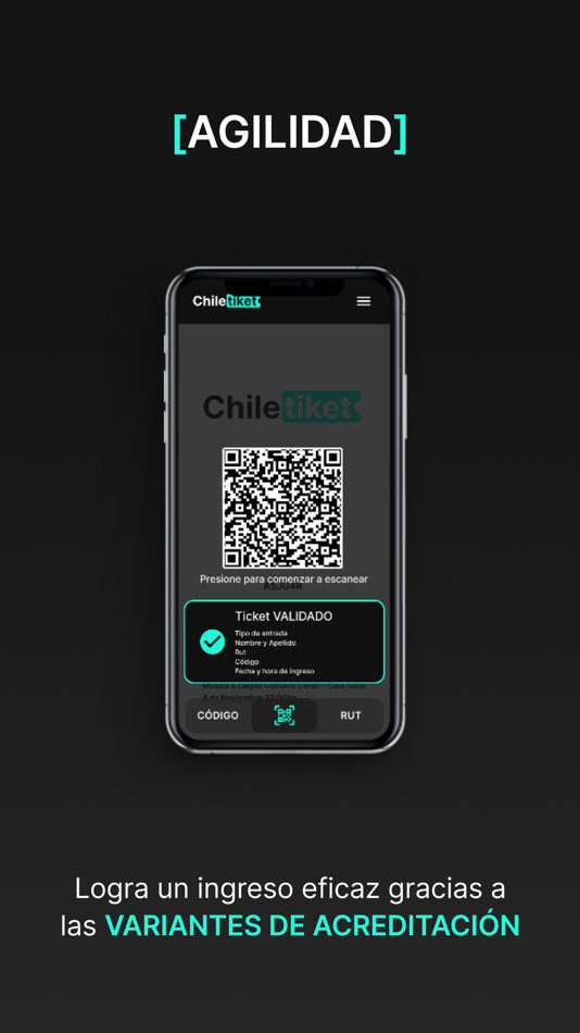 #2. ChileTiket Scan (iOS) 由: Mavimovil SPA