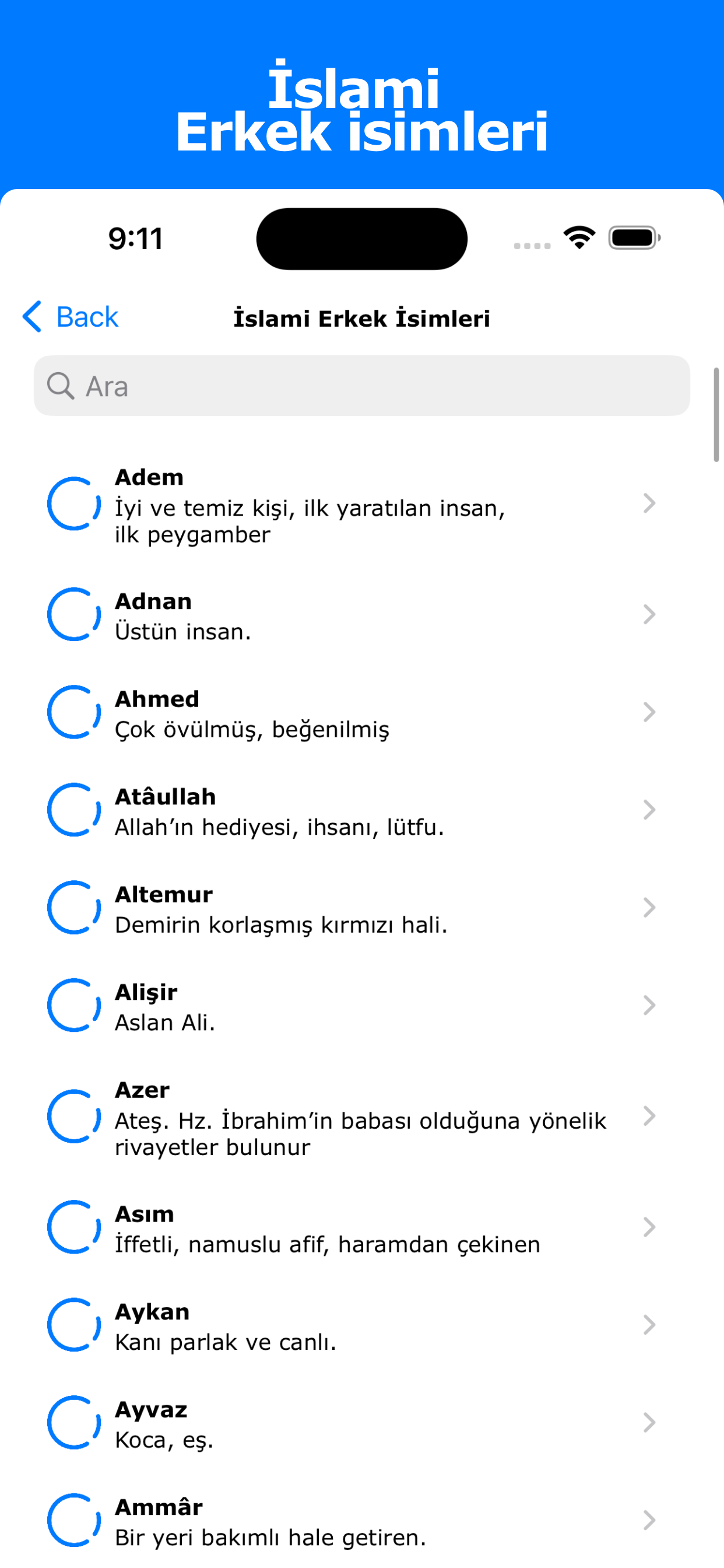 Cuspart: Huzur App