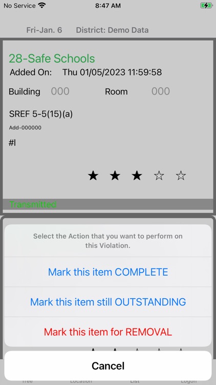 FacilityInspector2023 screenshot-3