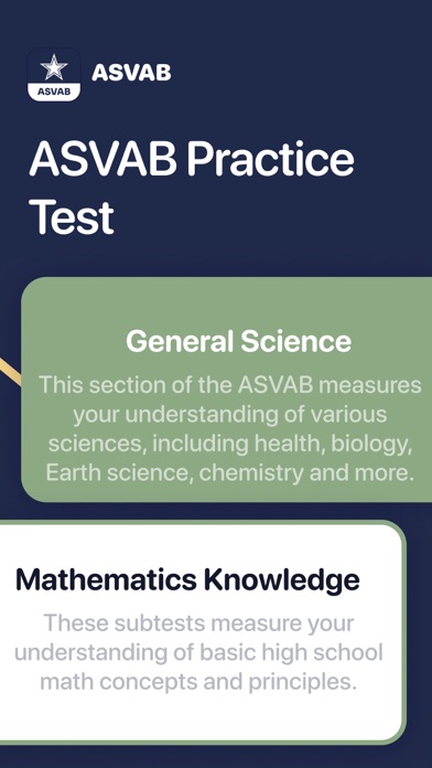 ASVAB: Practice Test Prep 2024 Screenshot