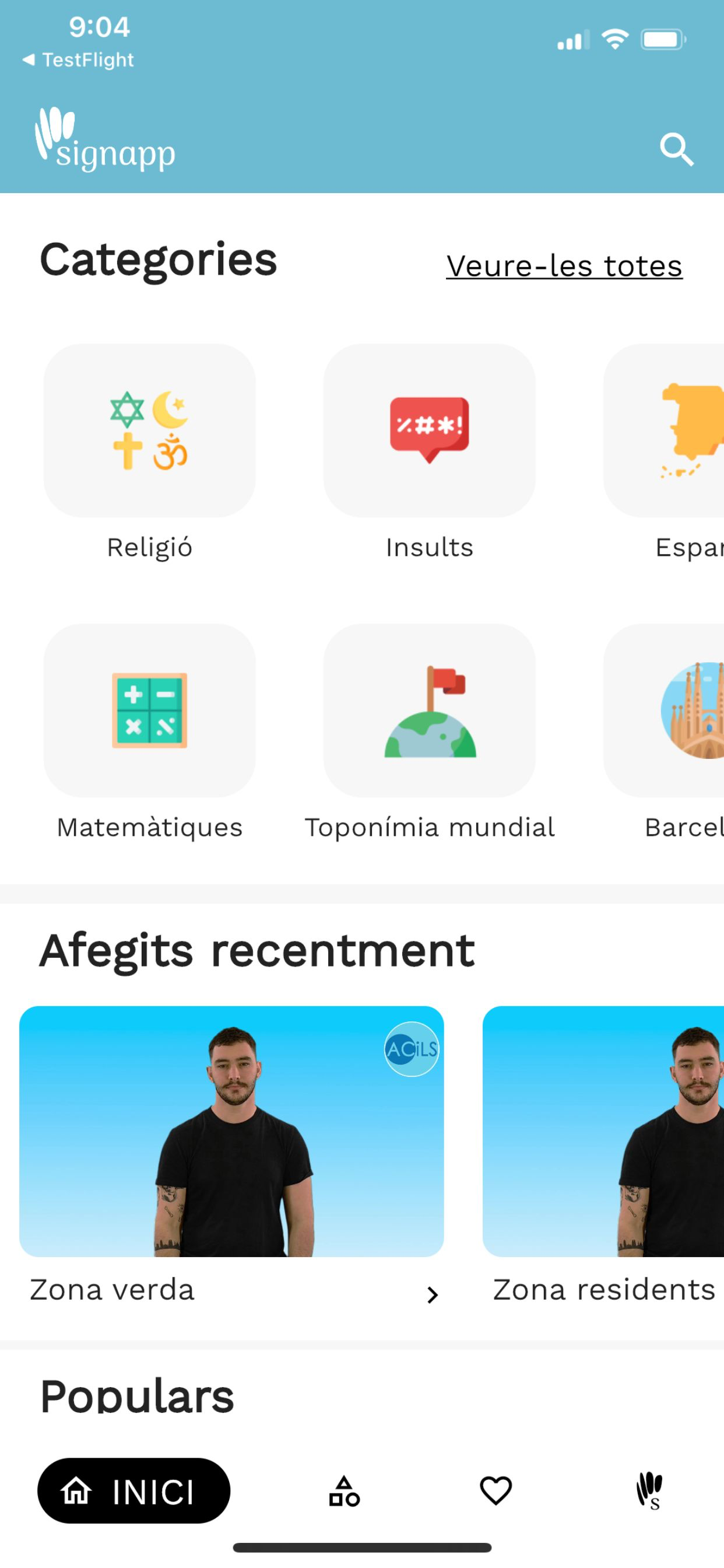 Signapp screenshot 2