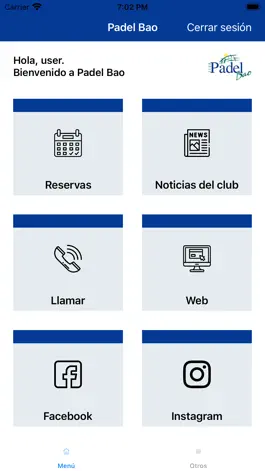Game screenshot Reservas Pádel Bao apk
