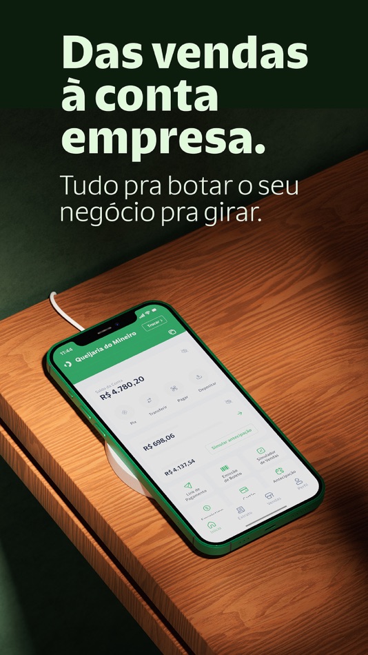 #1. Stone: Maquininha e Conta PJ (iOS) By: Stone Pagamentos S.A.