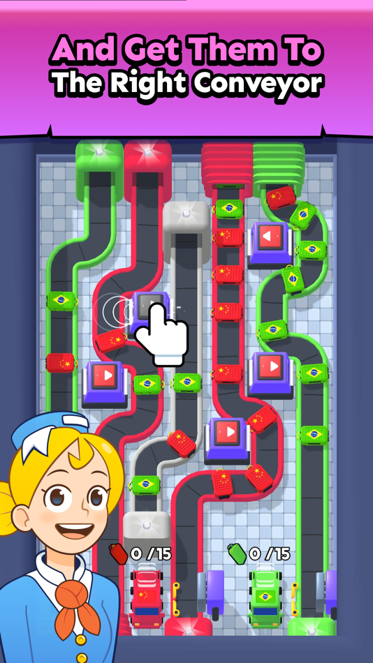 #4. Airport swap: Puzzle game (iOS) 由: Spoilz Games