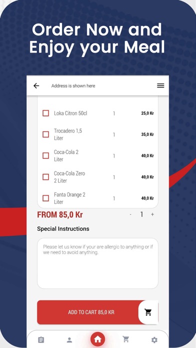Hosjö Pizzeria Screenshot