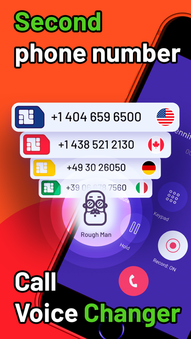 2nd Phone - Second call number Screenshot