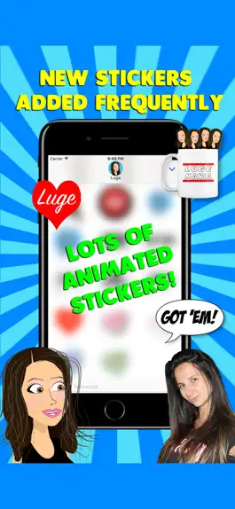 Game screenshot LugeMania Stickers mod apk