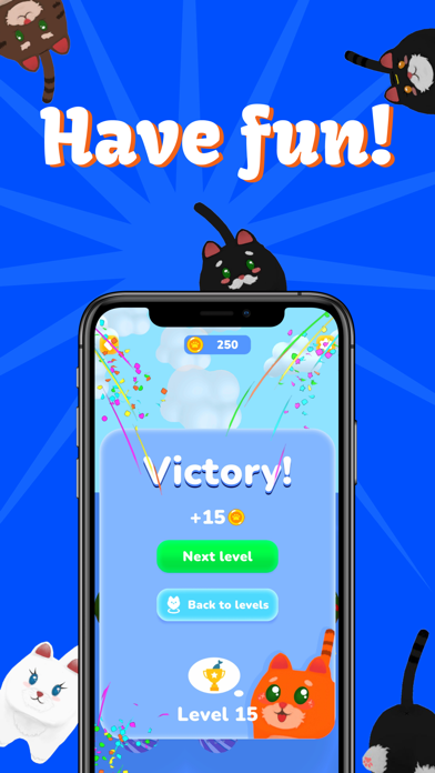 Kitty Puzzle Jump Screenshot