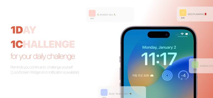 1D1C-1Day1Challenge Widgets