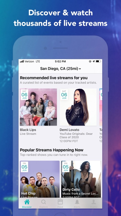 Bandsintown Concerts screenshot-0