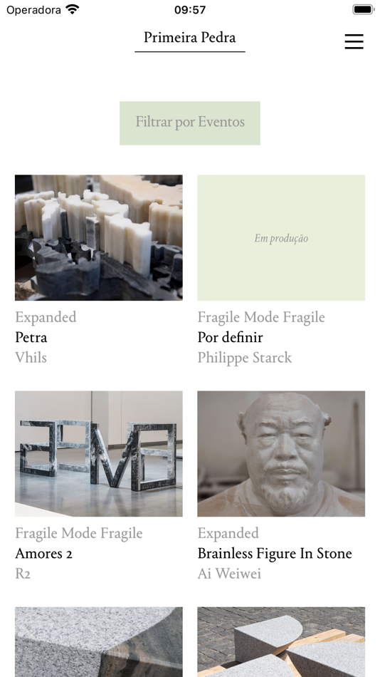 #3. Primeira Pedra App (iOS) 来自: Web Artisans, Unipessoal Lda