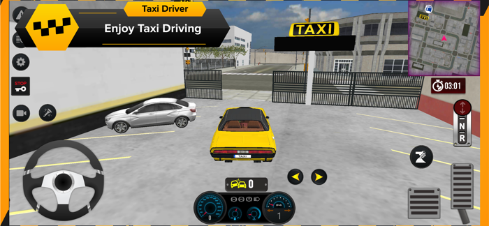 Drive Taxi in the City 2022