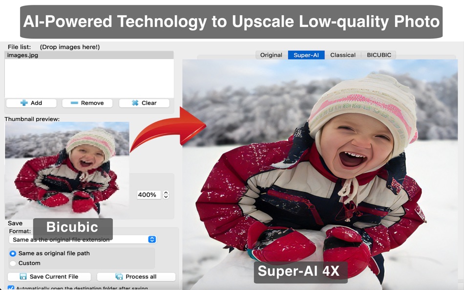 Super-AI Photo Enlarger - 2.0.1 - (macOS)