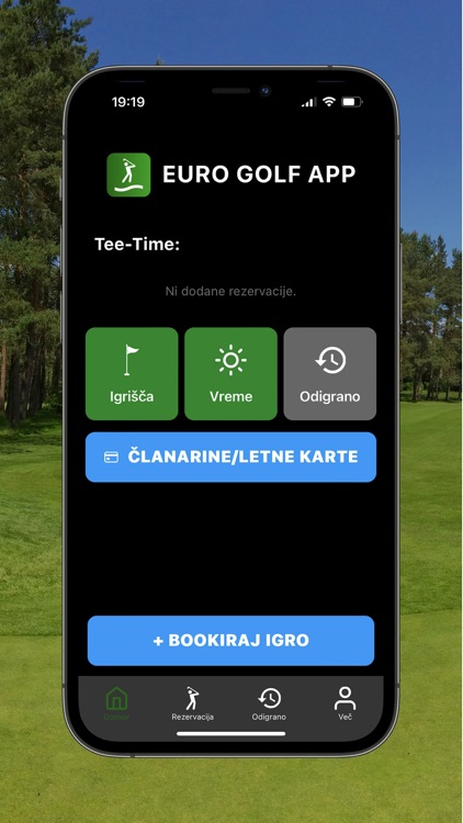 Euro Golf App