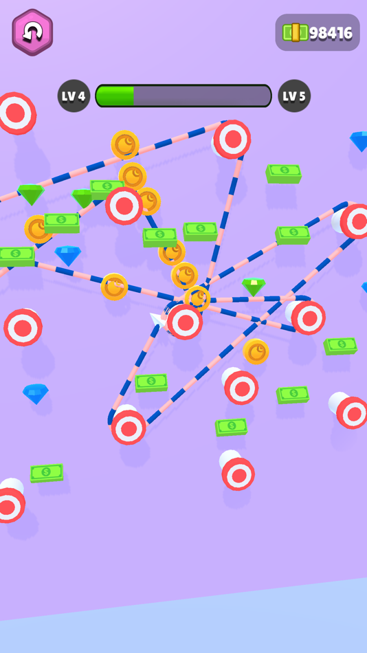 #1. Rope Collect 3D (iOS) 由: Murat Isci