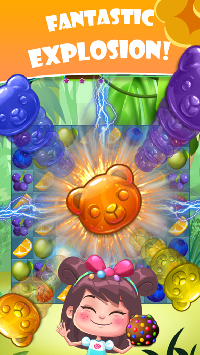 Blast・Royal Toon Fruit・Match 3 Screenshot