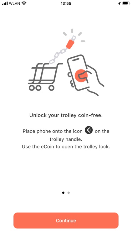 eCoin trolley token