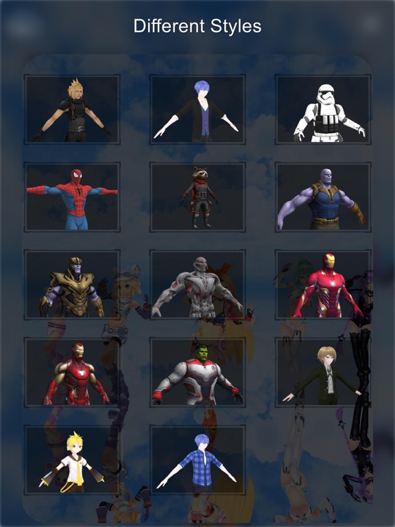 Dancing Girl MMD iPad screenshot 5 - Entertainment app