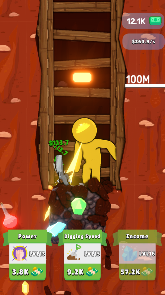 #3. Miner! (iOS) 由: Rooster Games